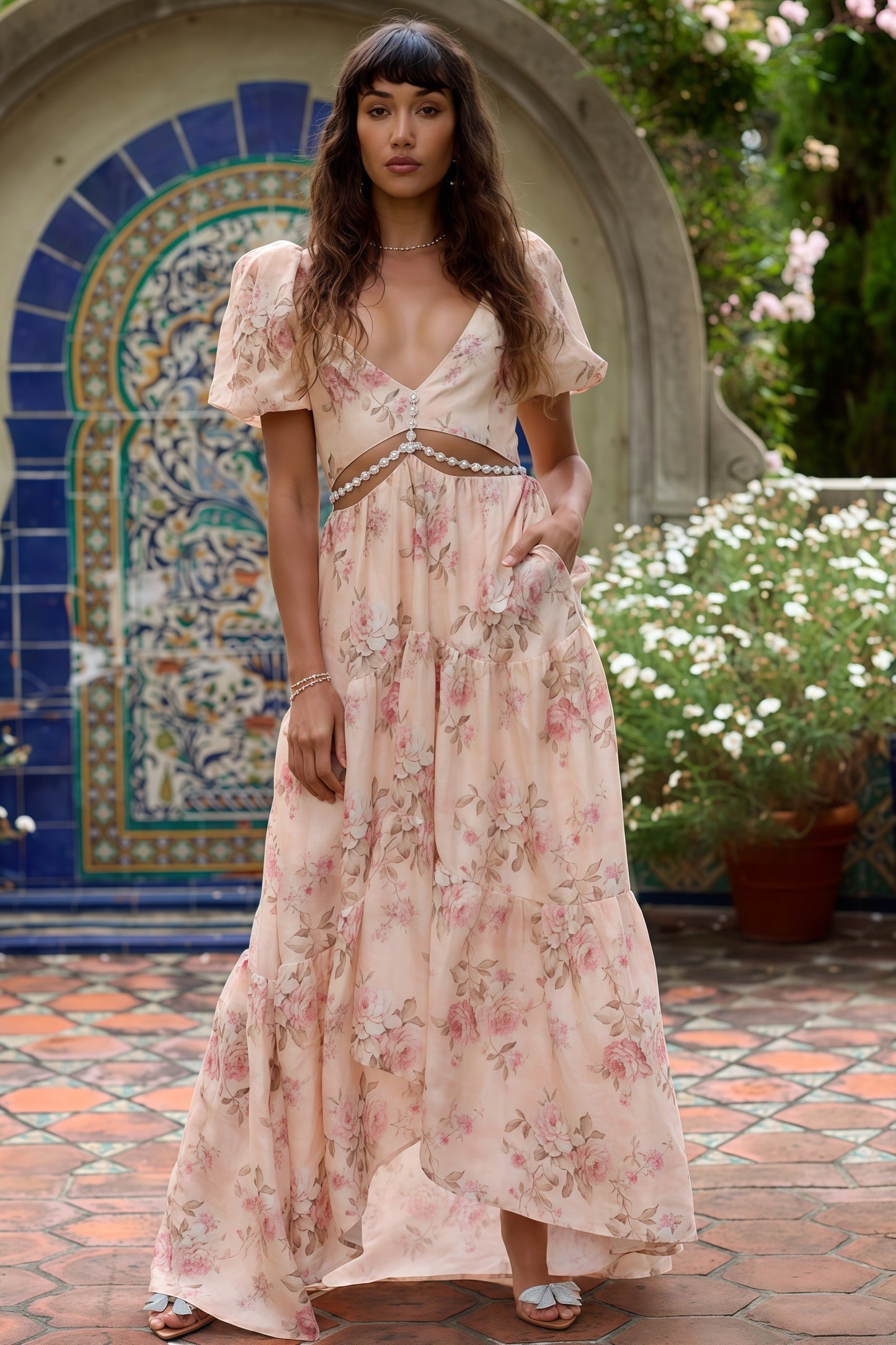Layla | Elegantes Fließendes Kleid