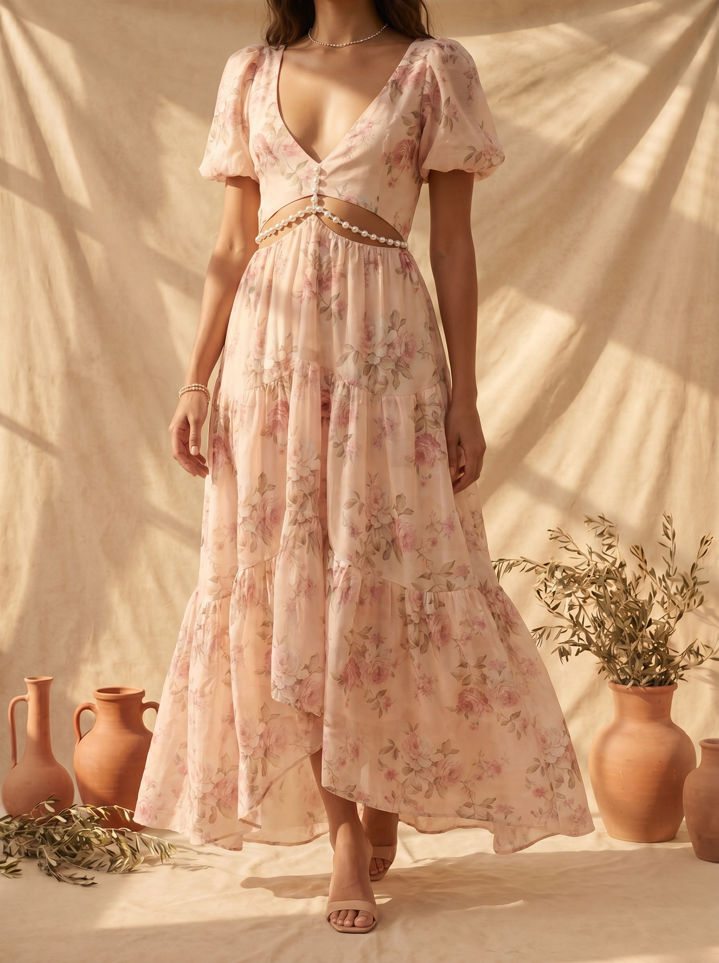 Layla | Elegantes Fließendes Kleid