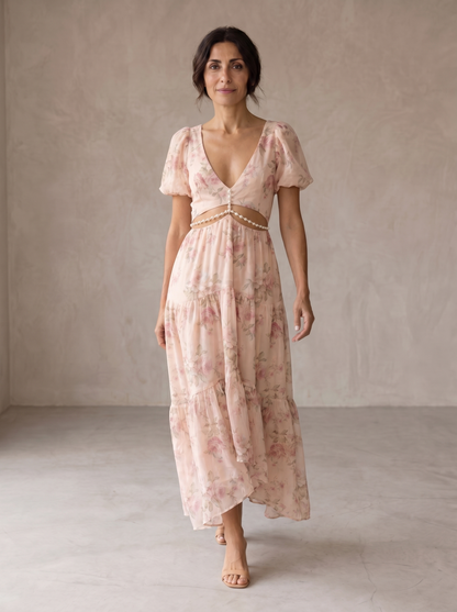 Layla | Elegantes Fließendes Kleid