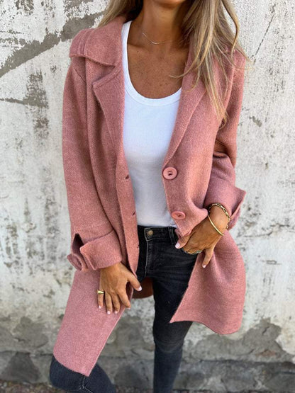 Betsy | Legere Lange Strickjacke