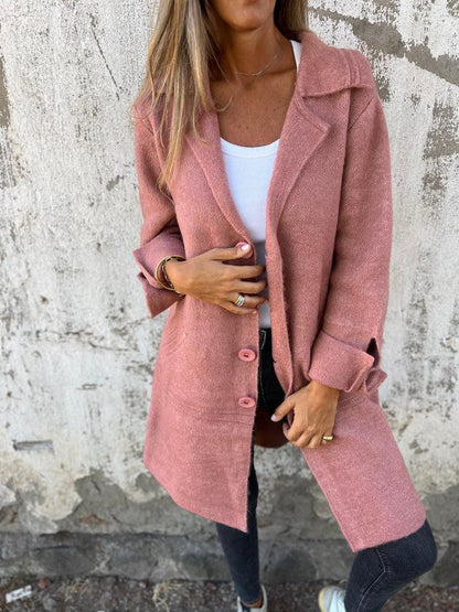 Betsy | Legere Lange Strickjacke