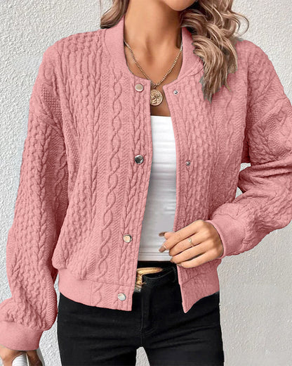 Vien | Gemütliche Strickjacke mit Muster
