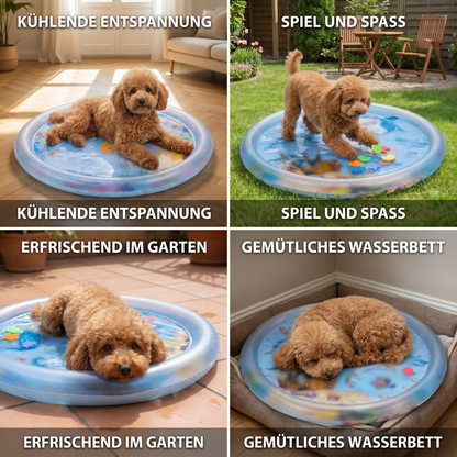 Paw Room™ Kühlendes Spiel-Wasserbett 2.0