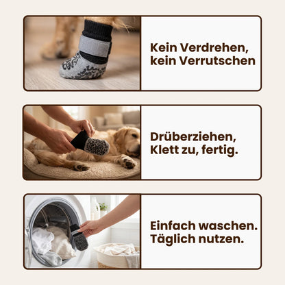 Paw Room™ Anti-Rutsch-Pfotensocken